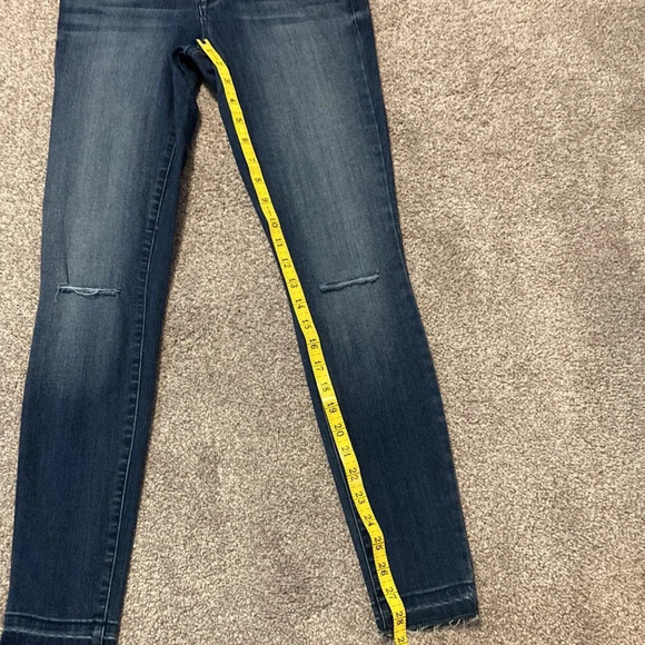 NWOT William Rast Raw Hem Ankle Skinny Jeans 25 - Picture 7 of 16